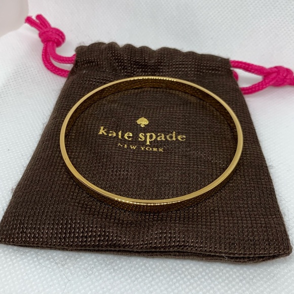 Kate Spade Gold Bangle with dust bag - Picture 1 of 2